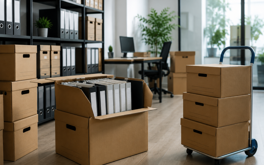 Come organizzare un trasloco archivi senza errori e in totale sicurezza con International North Group